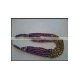 Multi Layers Ethnic Necklace thumbnail-1