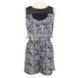 Leopard Print Chiffon Jumper Guangzhou Supplier