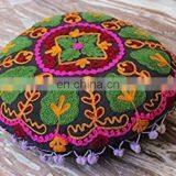 100% Cotton Fabric Round Multi Cushion Covers Hand Embroidery Maxican Stylish Cushion thumbnail-1