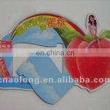 High Quality Die Cut Customized Printed Logo Coated Paper Soft Magnet Fridge Magnet,refrigerator Magnet