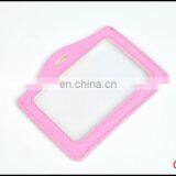 Factory Supply Good Quality Leather Name ID Card Holder thumbnail-4