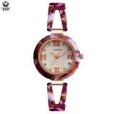 XINBOQIN Manufacturer Custom LOGO Latest Model Modern Lady Fashion Brand Luxury Waterproof Acetate Watch thumbnail-3