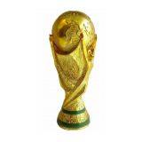 Hodisplay Custom Golden Resin World Cup Trophy Visual Merchandising Display Manufacturer thumbnail-1
