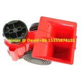 Electricity Machine Horn Air Horn Nautilus Red/chrome/black 15A 12V/24V Fixing Kit Compact Air Compact Twin Tones thumbnail-5