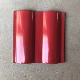 Roof Tile Clay Polished Chinese Waterproof Red Double Roman Tiles