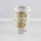 Coffee Sleeve For Hot Drink ,100% Wool Felt Heat-resistant Coffee Cup Sleeve thumbnail-5