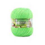 DIY Hand Knitted Material Cotton Knitting Cords 4 Strands Crochet Acrylic Wool Milk Cotton Yarn thumbnail-2