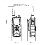 SAILOR 3965 UHF Fire Fighter thumbnail-2