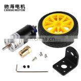 Chihai Motor 65mm Wheel Coupling Kit GM25-370k Low Noise DC6V 12V 24V Wall Climbing Car Motor WPL B-14 for DIY Smart Robot thumbnail-4