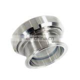 DIN/3A Food Grade Flat Clamped Union Sight Glass thumbnail-2