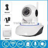 HD 720P Fut Set Family Guard Mini IP Camera Wireless Wifi Two Way Audio PIR Detector+Curtain Detector+Door Sensor thumbnail-2