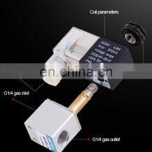 2V025-08 Automatic Normally Closed 2V Series 2 Position 2 Way Pilot Type Brass Solenoid Valve thumbnail-5