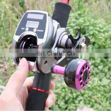 Солнечное заряжение, электронный подсчет и дисплей, бейткастерный катушка 6+1BB с передаточным отношением 8.0:1 и усилием торможения 10 кг thumbnail-4