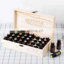Solid Wood Essential Oil 15ml Display Box 32 Grid Dotri Wood Packaging Box for Essential Oil Bottle thumbnail-3