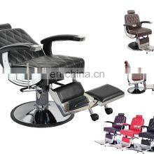 Reclining Hydraulic Pump Barber Chair in Stock for Sale With High Quality Beauty Salon Chair Hair Salon Furniture thumbnail-1