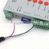 SD Card Recognizable DIY Color Changing Mode T-1000S Programmable LED Strip Controller Especially for Dream-color Changing Strip thumbnail-6