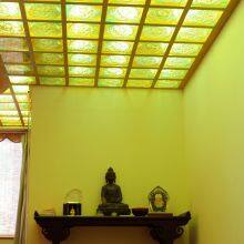 Crystal Glass Liuli Buddha Statues Wall Decor Tiles for Architecture Customize thumbnail-5