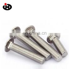 High Tensile JINGHONG Stainless Steel  Square Neck  Carriage Bolt