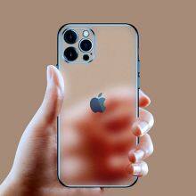 2022 Soft Transparent For IPhone 13Pro Max Frosted Electroplating With Lens Film Mobile Phone Case For Apple 12/14 Full Package thumbnail-4