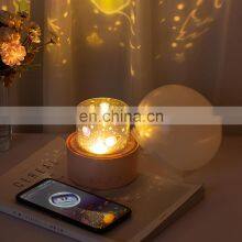 2021 Best Christmas Gift Projector Lamp,Portable Rechargeable Smart Star Projector,USB Music Starry Sky Projector Night Light thumbnail-5