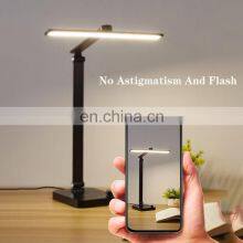 2022 Folding Led Table Lamp Fast Wireless Charger Mobile Phone Charging Bed Reading Desk With Usb Port thumbnail-3