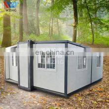 Import China Goods Office Flat Pack Folding 40Ft Expandable European Design Prefabricated Container House Fremantle thumbnail-1