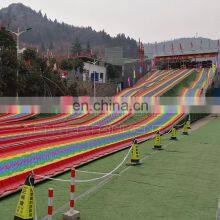 Custom Size Playground Rainbow Slide Large Plastic Rainbow Slide For Sale thumbnail-4