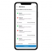 Best Industrial Building Manpower Planning Management System, Smart CMMS for Clock In or Enable Mobile Attendance With GPS