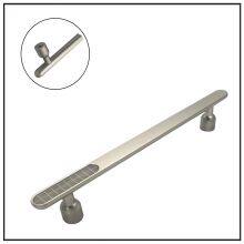 Gagang Lemari Furnitur Modern Baru Mawar Emas Hitam Putih Pegangan Tarik Kabinet Baru thumbnail-2