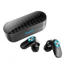 Outdoor Solar Charging Headphones Wireless Blue Tooth Earphones Sport Music Real Hifi Stereo Tws Earbuds thumbnail-2