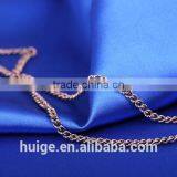 2015 China Supplier Gold Jewellery Long Fashion Chain & Coffee Gold Plated Link Chain thumbnail-4