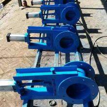 Customized Production of Pneumatic Slide Gates, Pneumatic Non-standard Gate Valves, Circular and Square Gate Valves, Electric Control Valves, and Manual Slide Gates thumbnail-3
