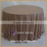 SQN#01B Jenny Bridal Wedding Decoration Wholesale Sequin Tablecloths thumbnail-5