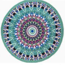 Microfiber Round Beach Towels Printed Design thumbnail-1