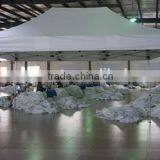 3m * 4.5m Small Hexagon Folding Gazebo With Door and Window for Sales