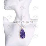 Fashion Wedding Gold Necklace Designs, Elegant Necklace Designs With Stone thumbnail-5