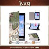 Retro World Map PU Leather Case With Stand Cover For Amazon New Fire HD10 2015