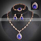 Hot Design Gold Jewelry Costume Jewelry Set Algeria Fashion Jewelry Set thumbnail-3