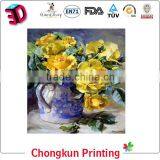 China Oil Painting Abstract Flower Pictures