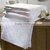 2014 Full Size 250TC White Plain Cotton Duvet Cover For Hotel