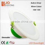 Built-in Power Supply Integrated 10W 13W 3.5 Inch LED Light Downlights All In One