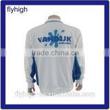 Men's Long Sleeve 100% Cotton Pique Polo Shirt With Strip Collar thumbnail-2