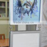 Edgelight PF7 Single Side White Frame Slim Light Box ABS Plastic Light Box for Art Show thumbnail-4