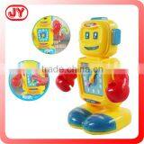 2015 Hot Sale B/O Robot Toy W Clock Light&music