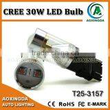 3157 760LM 12~24V Hot-selling High Power LED Bulb CREE XBD 30W LED thumbnail-3