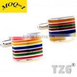 TZG00241 Fashion Enamel Cufflink thumbnail-1