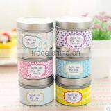 Wholesale Empty Round Candle Tin Box