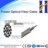 OPGW Optical Fiber Cable for High Voltage Use 12/24/48F G.652D Optical Fiber Cable