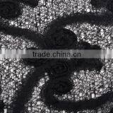 Superior Quality Netting Bottom Chiffon Ribbon Flower Embroidery Lace thumbnail-2
