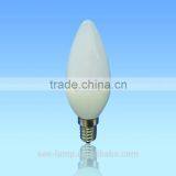 2014 new led candle light milky e14 led candle light led candle bulb CE ROHS